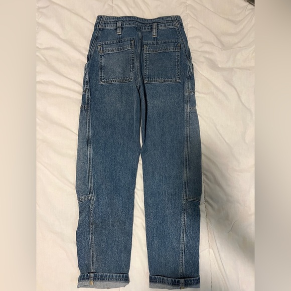 Pilcro Anthropologie work pants, Denim carpenter style. - Picture 5 of 7